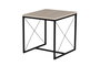 Hanah Home Juego de Mesas de Café Defne - Negro, Travertine
